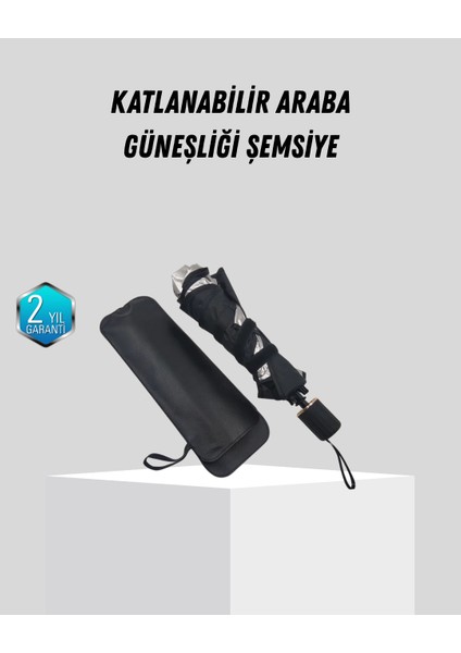 Ön Cam Güneşliği – Kalın Kumaş ve Cam Elyaf Iskelet ile Maksimum Uv Koruma - SBS3716-1806