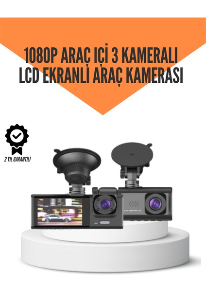 Ta-01 LCD Ekranlı Gece Görüşlü Araç Kamerası - SBS7623-5792