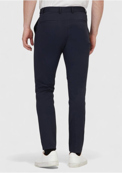 Lacivert Düz Örme Jogging Fit Casual Pantolon fırsatları