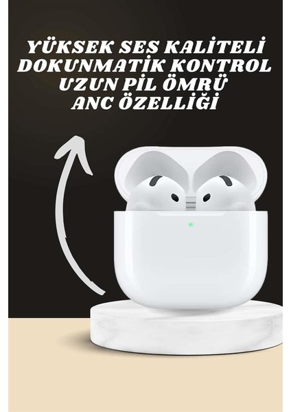 7 Kordonlu Akıllı Saat ve Yeni Nesil Kulaklık Dokunmatik Ekran Android ve Ios Uy - SBS3884-9052