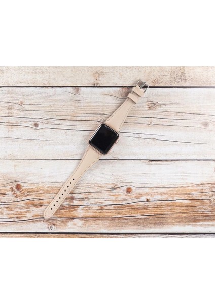 Apple Watch Uyumlu Deri Kordon 42-44-45MM Slim Nu1 fırsatları