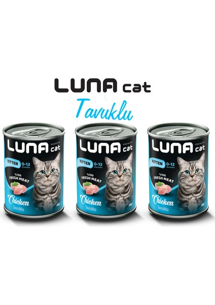 Yavru Kedi Tavuklu 12'li Konserve fiyatları