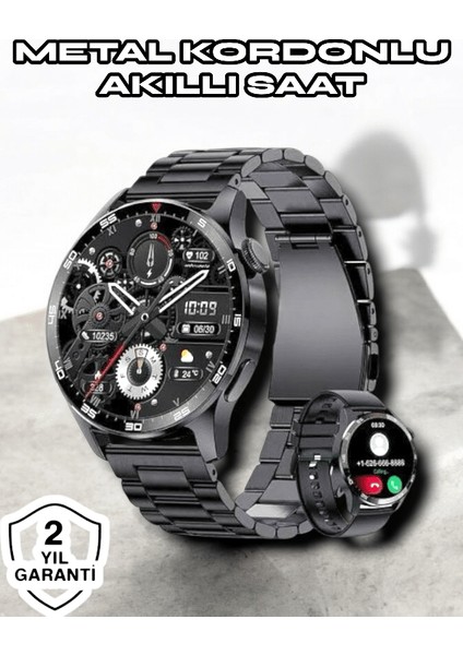 Nfc ve Kablosuz Şarjlı Akıllı Saat Ekg Nabız & Spor Modları ile Ios ve Android - SBS4434-5344