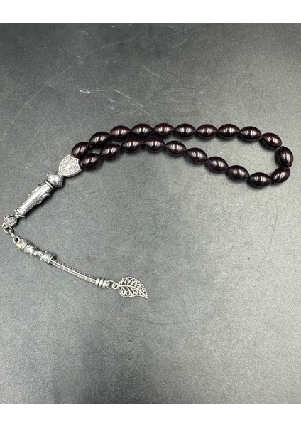 Alpaka Yaprak Püskül Ateş Kehribar Tespih fiyatları