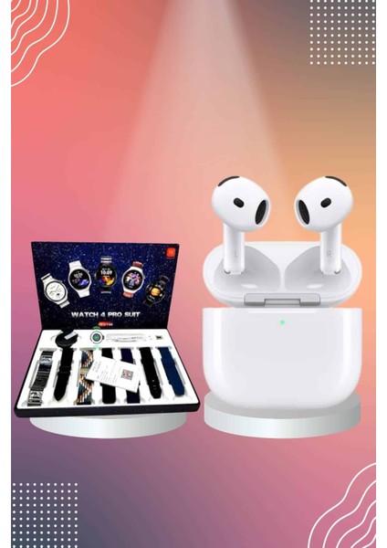 3.nesil Tws Bluetooth Kulaklık Bluetooth Bağlantılı Akıllı Saat Amoled Ekran P - SBS6067-2625 fiyatları