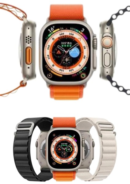 Yeni Nesil Akıllı Saat Çok Yönlü Titreşimli 49 mm Android ve Ios Uyumlu - SBS2886-9774 fırsatları