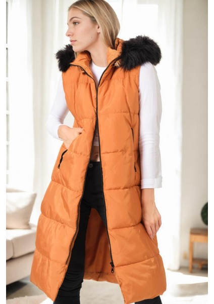 Z9741 Dewberry Bayan Yelek-Taba