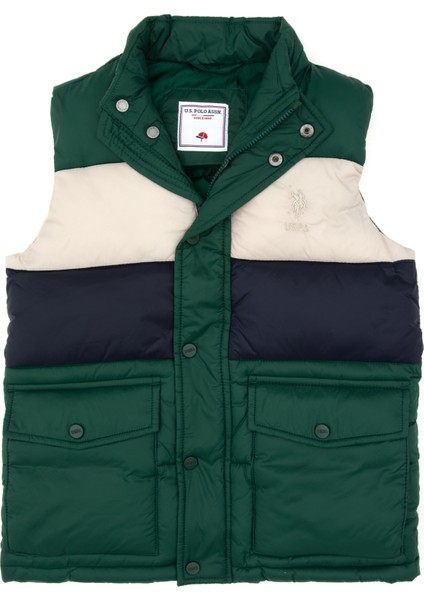 Erkek Çocuk Koyu Yeşil Yelek (Dokuma) 50310532-VR079