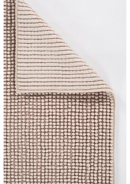 Apex Lava 1543 LV Bej - Modern Minimal Yıkanabilir İnce Dokuma Halı – Saçaksız ve Kolay Temizlenir