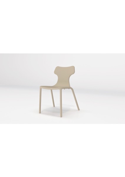 Twist Plastik Sandalye Kolay Temizlenebilir Yüzey Renk Solmaz Malzeme Rahat Oturum fiyatları