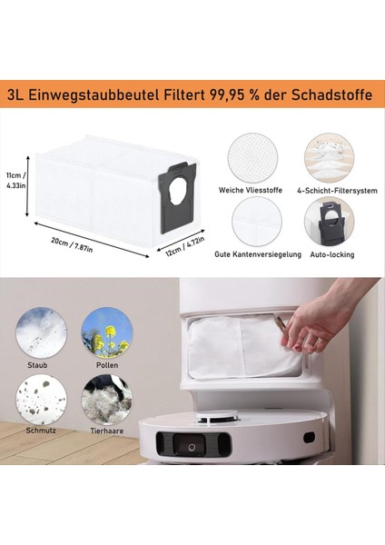 Dreame L10S Pro Ultra Heat Robot Süpürge Için (Yurt Dışından) fırsatları