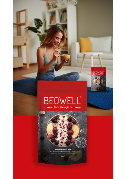 Nutri Breakfast – Summer Bowl Mix - Freeze Dried Dondurularak Kurutulmuş Kahvaltılık Gevrek Karışımı