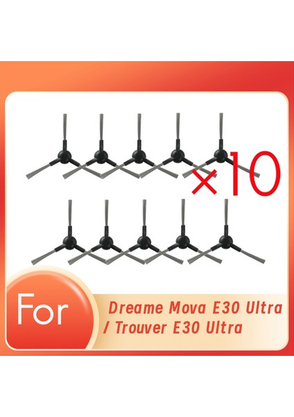 Dreame Mova E30 Ultra/trouver E30 Ultra Temizleyici Parçaları Için Yan Fırça (Yurt Dışından)