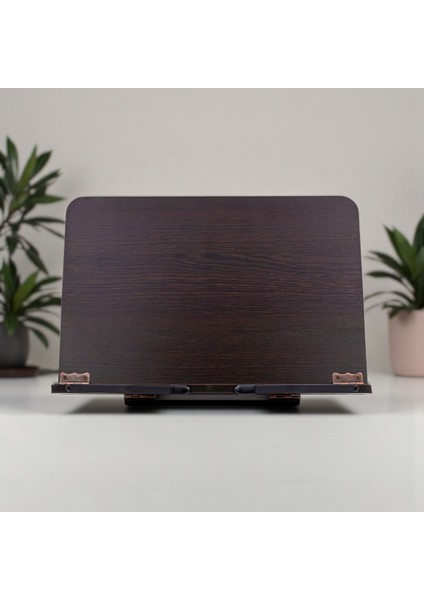 Kitap Okuma Standı Masaüstü Ahşap Rahle