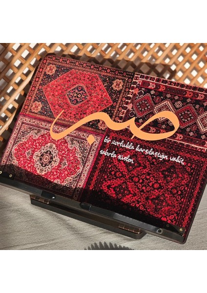 Ahşap Kitap Okuma Standı Masaüstü Ahşap Rahle modelleri