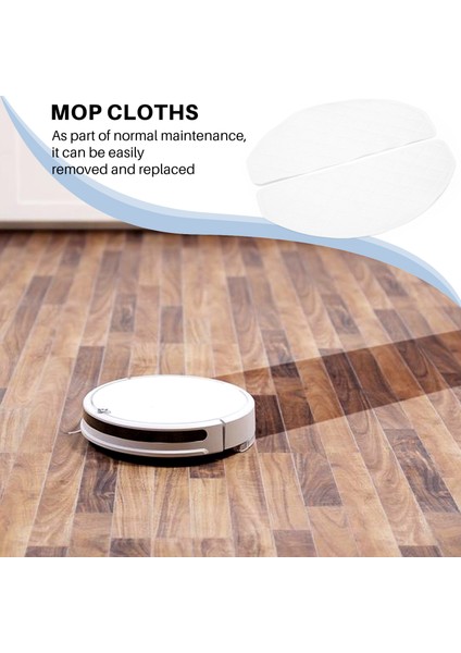 Ecovacs Deebot Ozmo T8 Elektrikli Süpürge Paspası Için 90 Adet Tek Kullanımlık Bez (Yurt Dışından) fiyatları