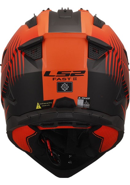 Fast 2 Duck Turuncu-Kırmızı Kask modelleri