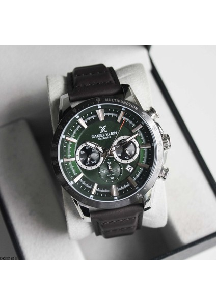 DK331813 Deri Kordonlu Erkek Kol Saati modelleri