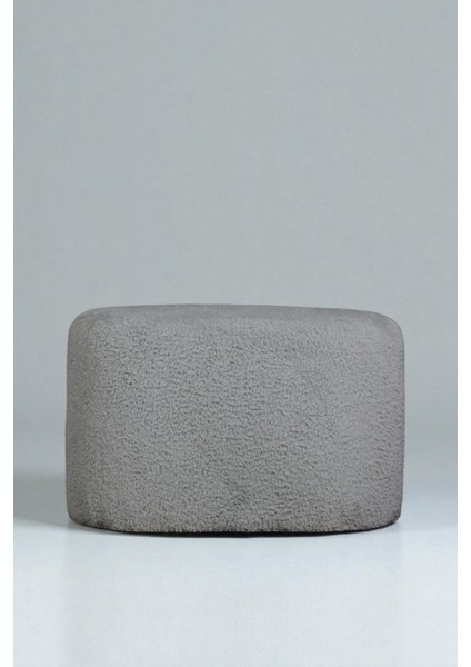 Oval Puf – Yumuşacık Doku Teddy Kumaş Makyaj Masa Pufu Bench fiyatları