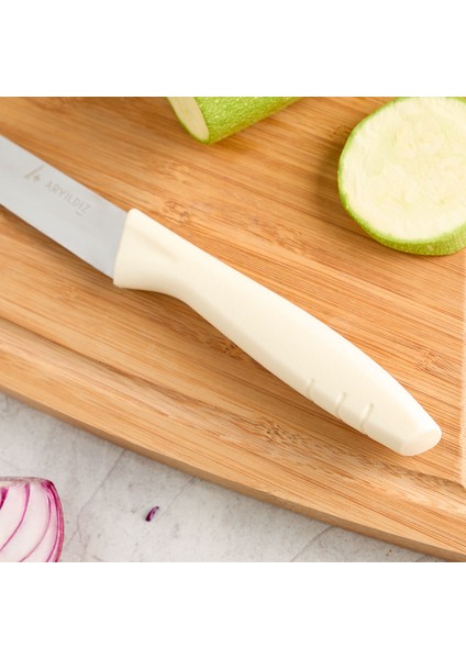 Primo Sebze Bıçağı Fil Dişi 11 cm modelleri