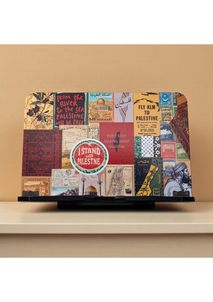 Kitap Okuma Standı Masaüstü Ahşap Rahle