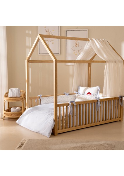 Sea Sıde Nevresim Takımı Ekru/mavi