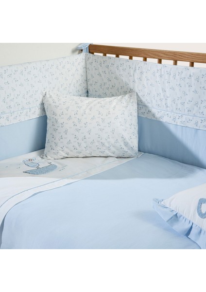 Sea Sıde Nevresim Takımı Ekru/mavi