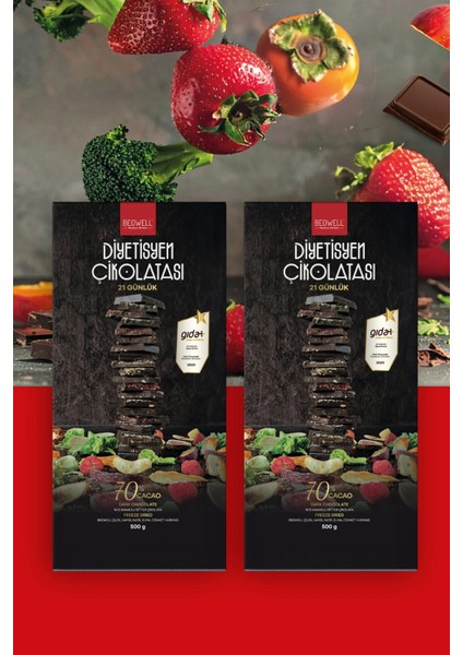 Nutrı Chocolate – 2’li Set Diyetisyen Çikolatası
