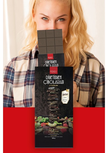 Nutrı Chocolate – 2’li Set Diyetisyen Çikolatası indirimleri