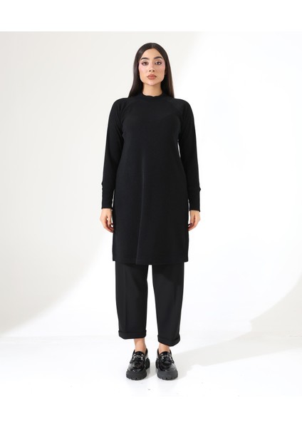 Bisiklet Yaka Triko Tunik indirimleri