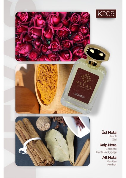 K209 Kadın Parfüm 50 ml Edp modelleri