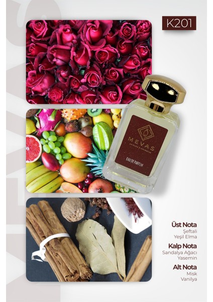 K201 Kadın Parfüm 50 ml Edp modelleri
