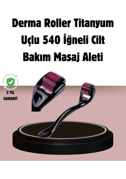 Bfs Dermaroller Titanyum 540 Iğneli 1 mm Cilt Yenileme ve Anti Aging Etkisi