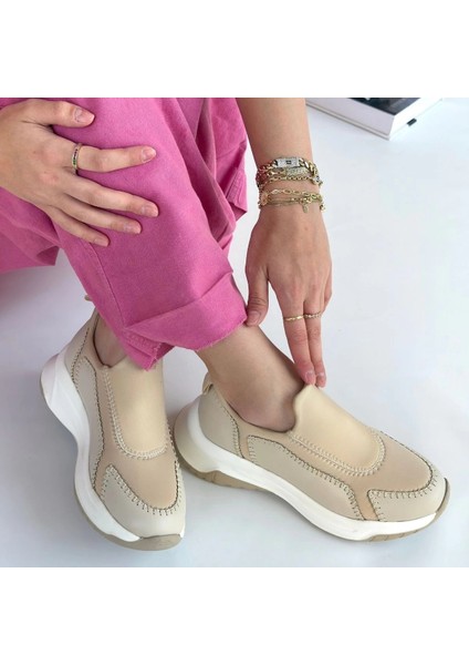 Mtxdpn Kendy Bej Cilt Spor Ayakkabı (Numara: 39) fırsatları