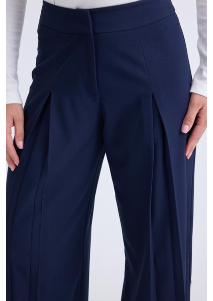 Pileli Geniş Paça Pantolon fiyatları