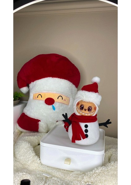 Labubu Yılbaşı Özel Seri Kardan Peluş Ouncak Labubu modelleri