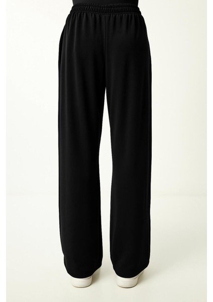 Modal Kumaş Bol Paça Pantolon - Geniş Paça Eşofman Altı fiyatları