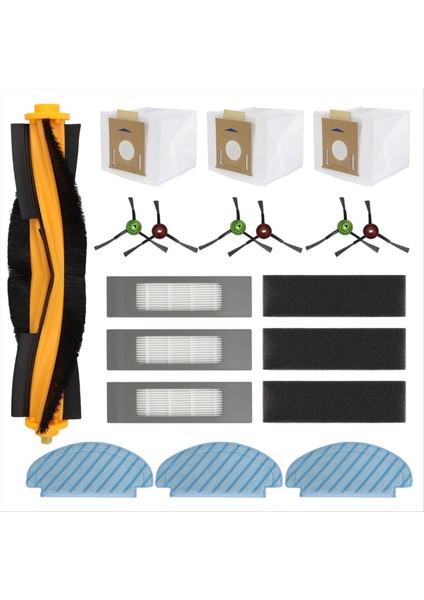 Ecovacs Deebot N10 Plus/ T9+/ N8 Pro+ Robot Süpürge Için Aksesuar Kiti (Yurt Dışından)