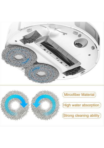 Dreame L10S Ultra/ L10 Ultra/ L10S Pro Için, Yedek Parçalar (Yurt Dışından) fırsatları