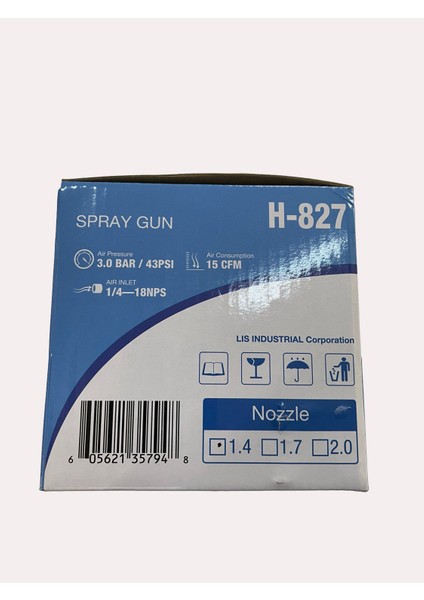 Boya Tabancası 1.4 mm Full Paslanmaz Çelik Kasalı fiyatları