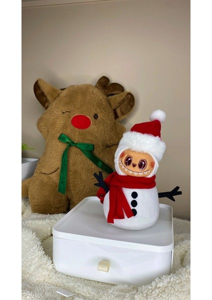 Labubu Yılbaşı Özel Seri Kardan Peluş Ouncak Labubu fırsatları