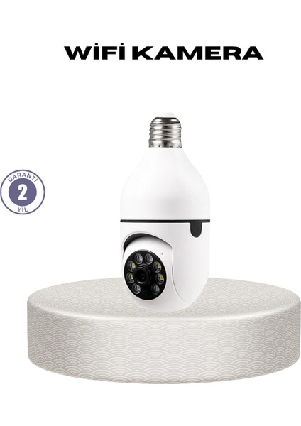 Bfs Akıllı Duy Kamera Uzaktan Kontrol ve Geniş Görüş Açılı