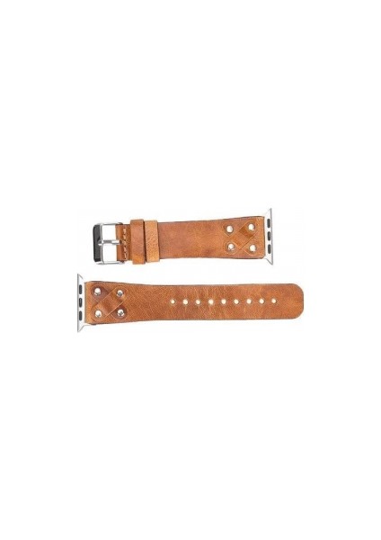 Apple Watch Uyumlu Deri Kordon Cross 42-44-45MM St V18 fırsatları