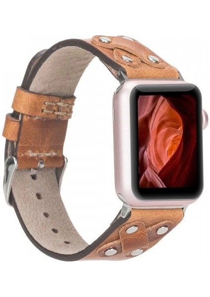 Apple Watch Uyumlu Deri Kordon Cross 42-44-45MM St V18 indirimleri