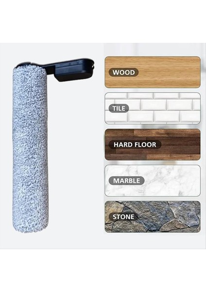 2 Adet Islak ve Kuru Elektrikli Süpürge Rulo Fırçası (Yurt Dışından) modelleri