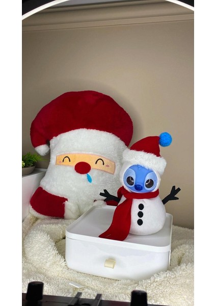 Stitch Yılbaşı Özel Seri Kardan Oyuncak Peluş Stitch modelleri
