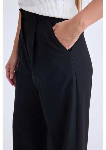 Yüksek Bel Geniş Paça Palazzo Pantolon modelleri