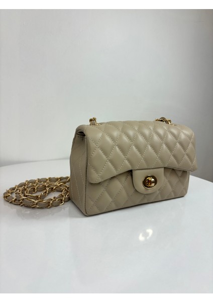 Kapitone Örme Zincirli Kadın El ve Omuz Çantası fiyatları