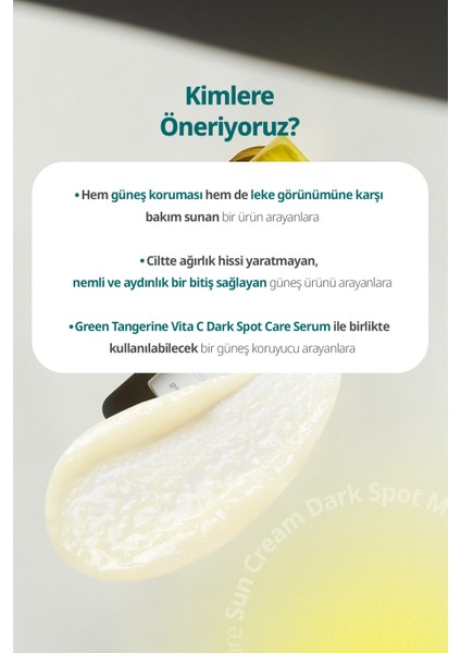 Green Tangerine Vita - C Koyu Leke Güneş Serumu 50 ml