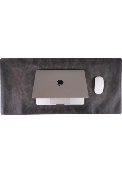 Deri Masa Matı 80*37CM VS4EF Gri fırsatları